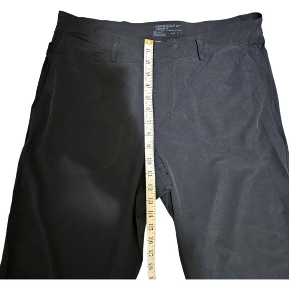 Nike Dri-FIT Standard Fit Mens Black Pants Size 34x32 - Picture 10 of 11